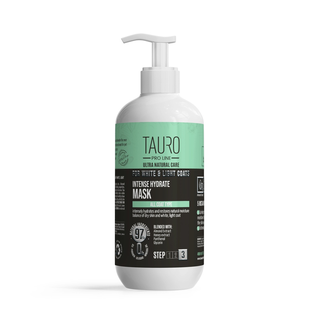 [1053050] TAURO PRO LINE UN Stap3 White Intense Hydrate Mask  400 ml.