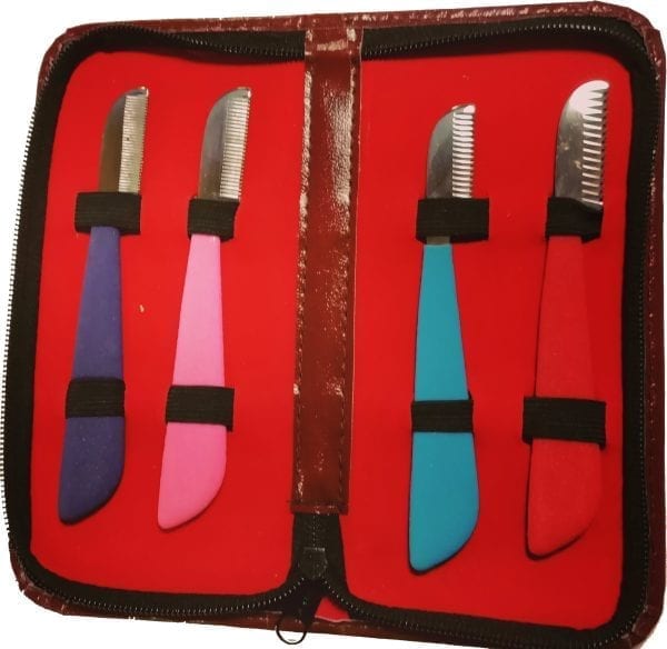 Trimmessen  (set per 4)