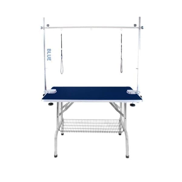 [1300085] Trimtafel opvouwbaar 110x60x65 Doggygroom met dubbele Beugel