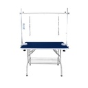 Trimtafel opvouwbaar 110x60x65 Doggygroom met dubbele Beugel