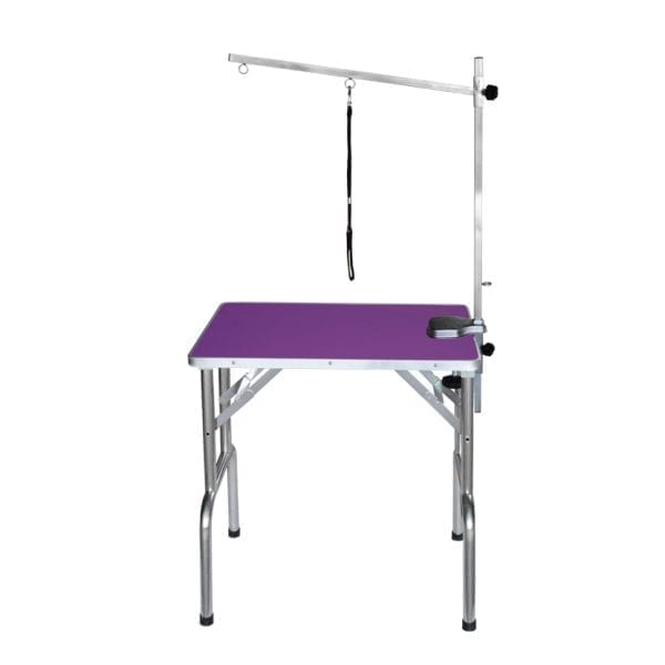 [1300071] Trimtafel opvouwbaar 70x48 Doggy Groom Purple