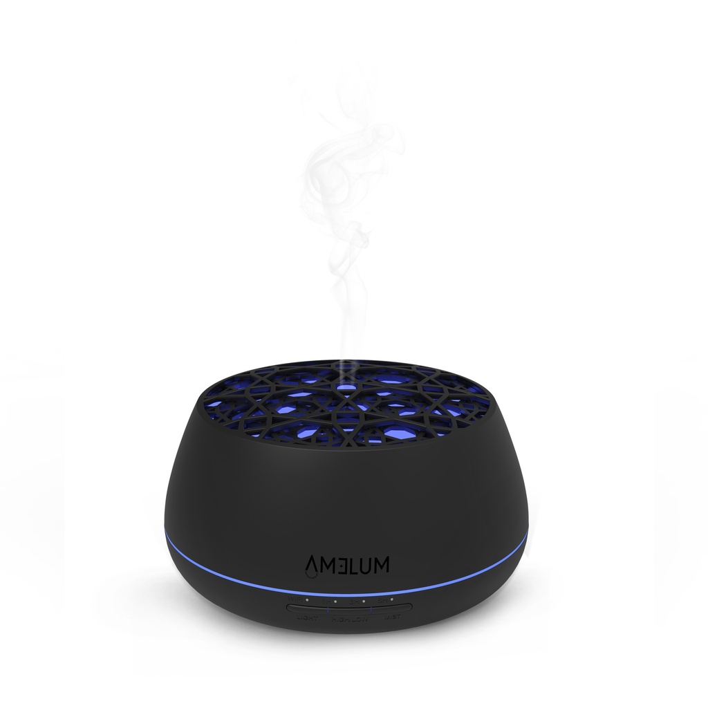Ultrasonic diffuser AMELUM, capacity 400 ml, dark wood
