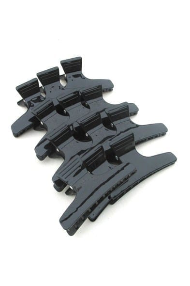 Haarklem Verdeelklem Clips zwart