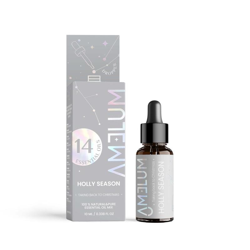 Amelum Holly Season essential oil, mixture w dropper 10 ml