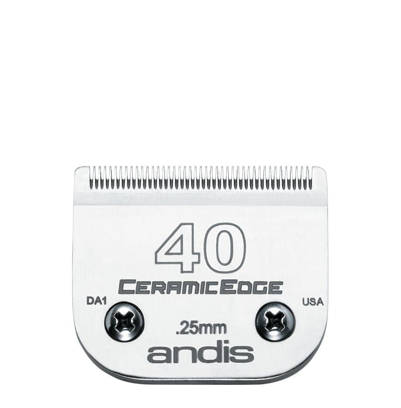 Andis Scheerk. Size 40 SS Ceramic (0,25 mm.) (Type A5)