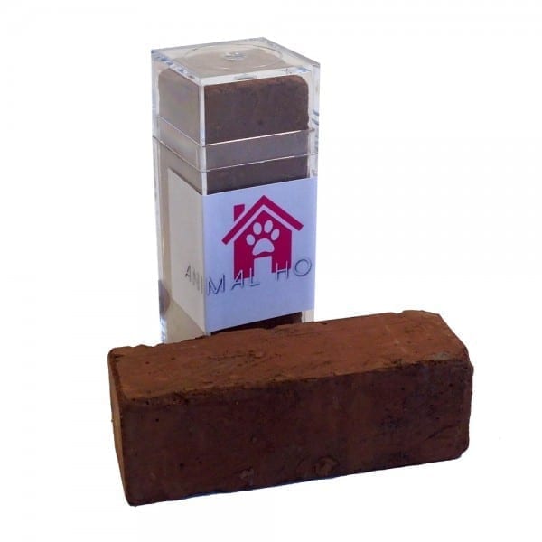 [1090720BR] Animal House Chalk Block - Brown