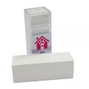 Animal House Chalk Block - White