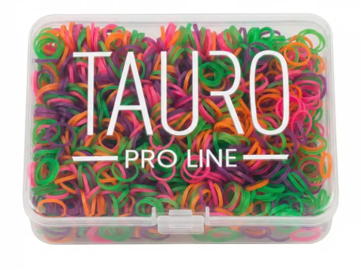 [1220001] Tauro Pro Line helastics rubber band, various colors 1200 pc