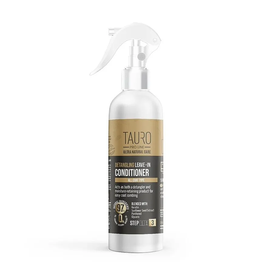 Tauro Pro Lin UN Detangling Leave-In Conditioner – Anti-Klit Spray voor Hond en Kat 250 ml.