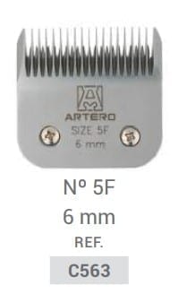 ARTERO CERAMIC BLADE 5F 6.2MM (scheerk.)