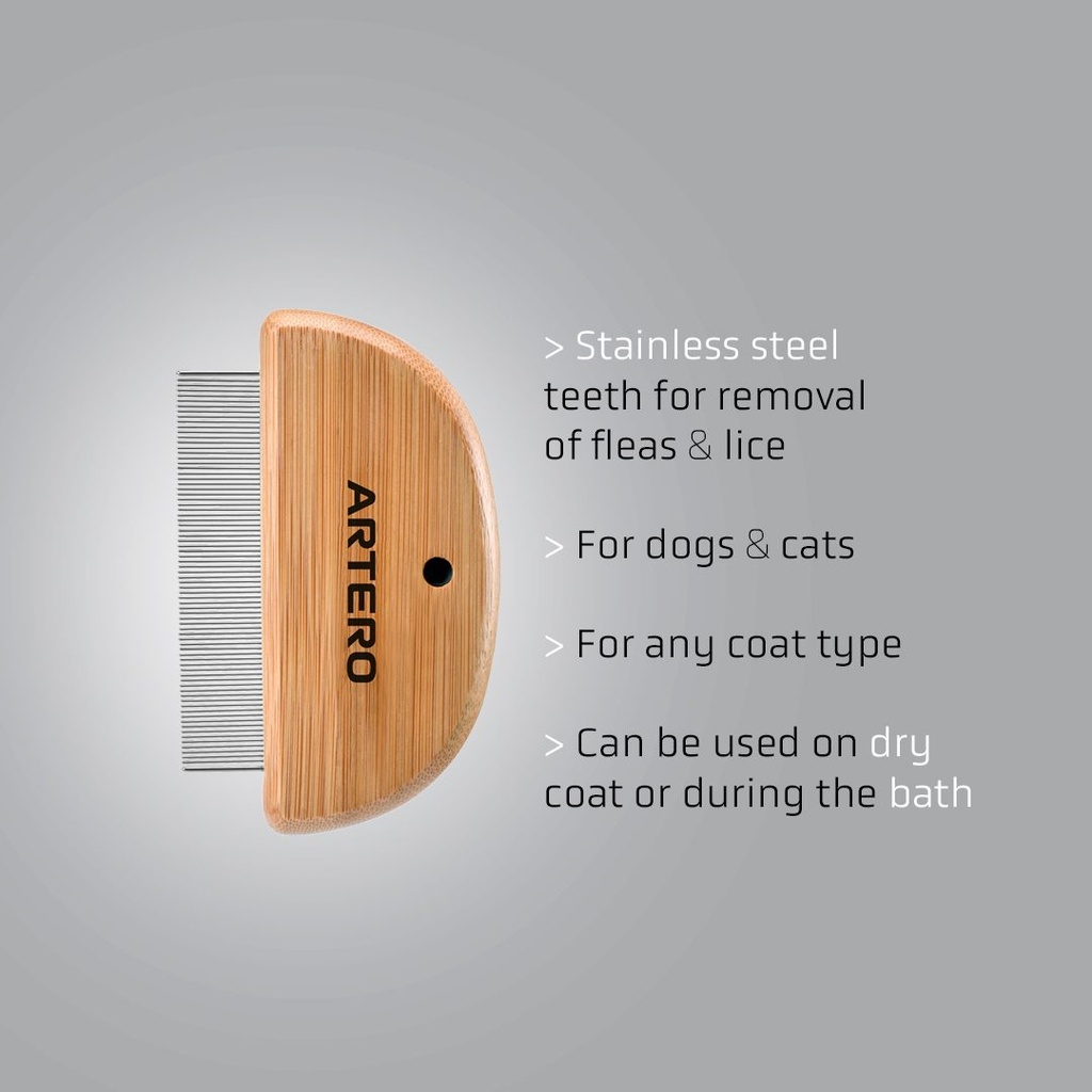 ARTERO CHIPPY OVAL COMB 10 x 6 cm. P944