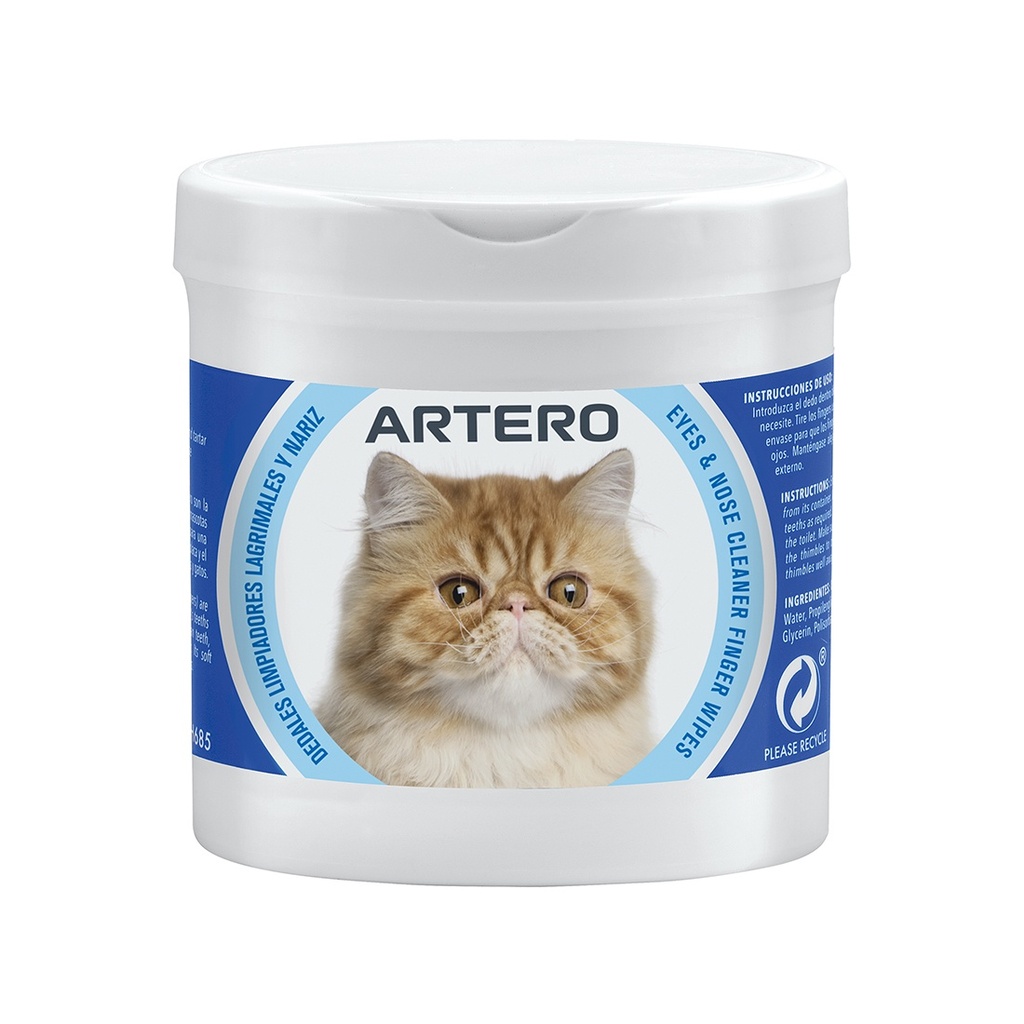 [1090153] ARTERO Kat Oog- en Neusverzorging Cleaning Wipes