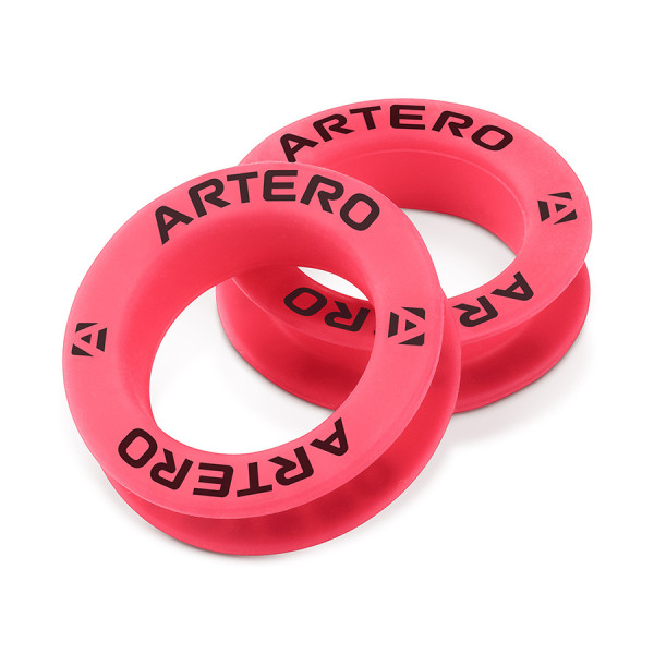 [1510811] Artero Marte Red Conic Silicone Ring