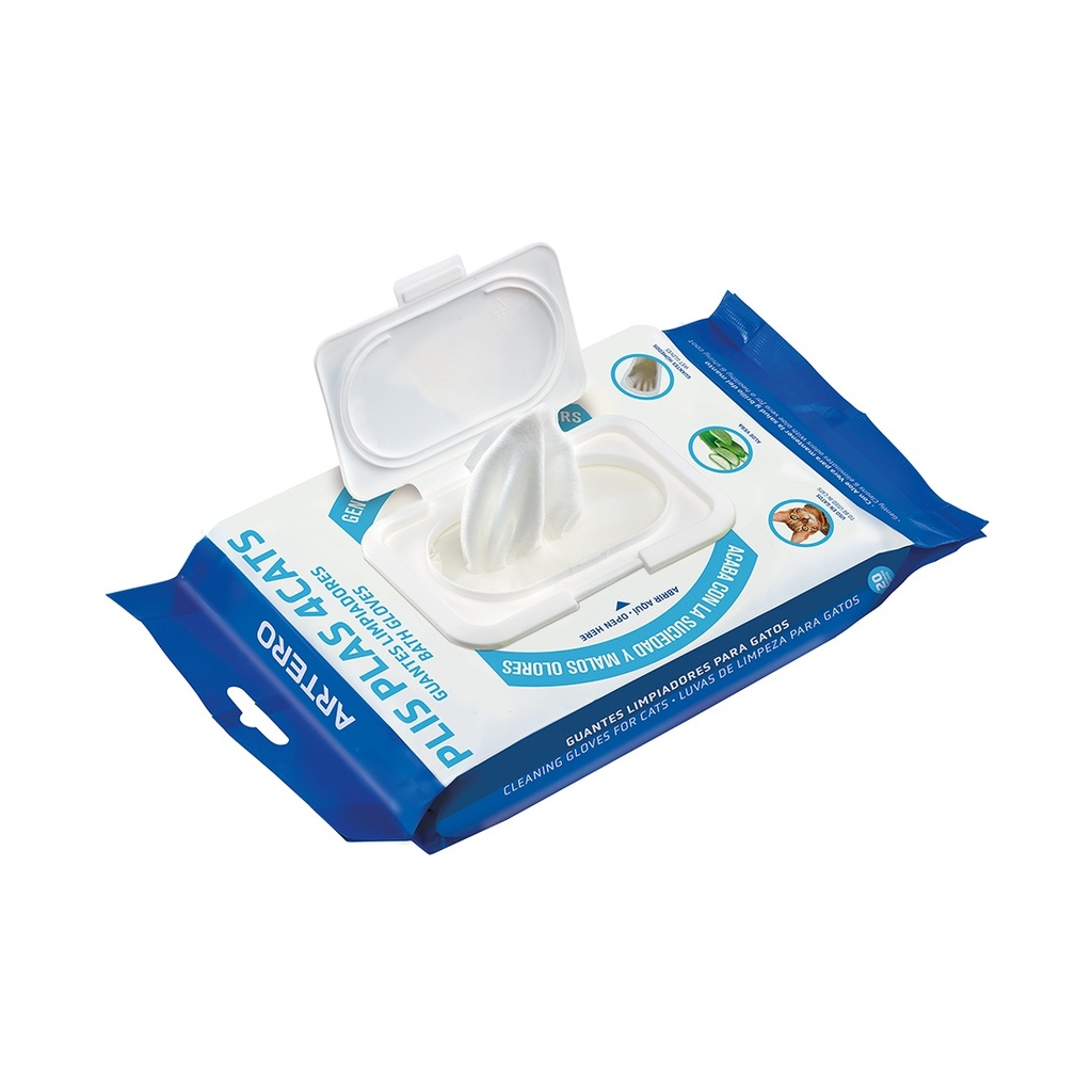 [1090155] ARTERO Plis Plas Gloves 4Cats Wipes
