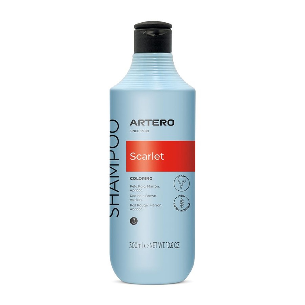 [1030038] ARTERO SCARLET RED SHAMPOO (300 ml)