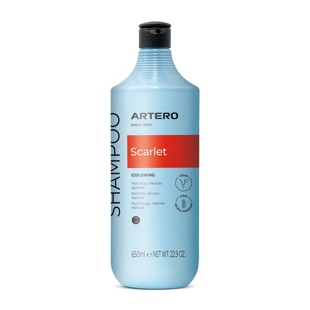 [1030039] ARTERO SCARLET RED SHAMPOO (650 ml)
