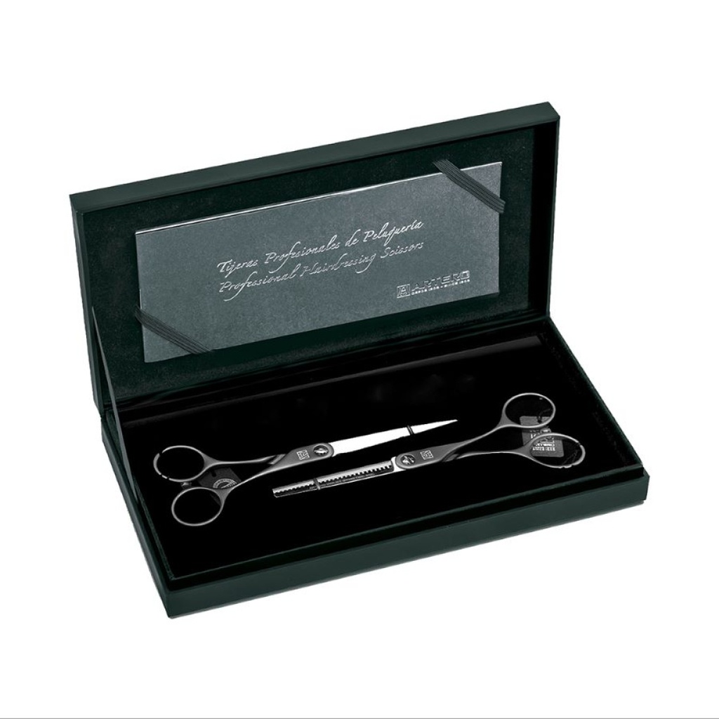 Artero Set scissors Symetric Black 5,5"