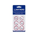 Artero set vingerringen rood 2