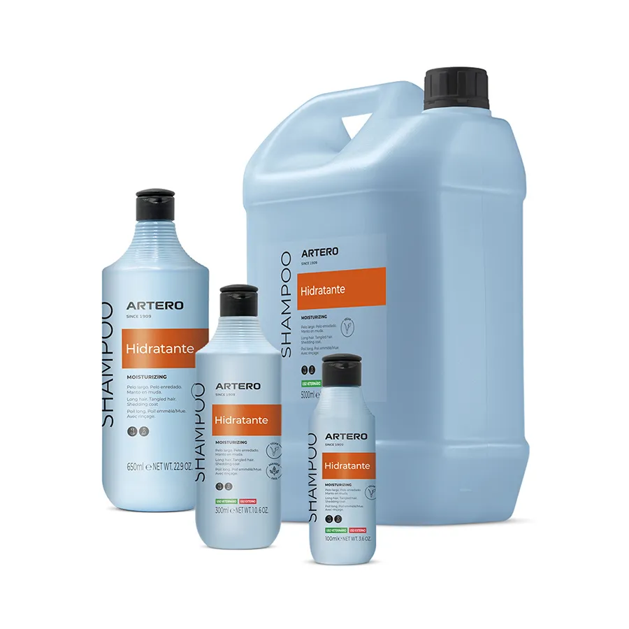 [1030021] ARTERO Shampoo HIDRATANTE MOISTURE 5L. lang haar