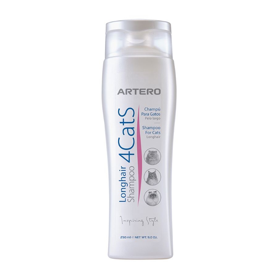 [1030042] ARTERO Shampoo LongHair 4Cats 250 ml.