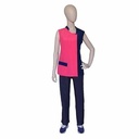 Artero Vest Brigitte Blue/Fucia