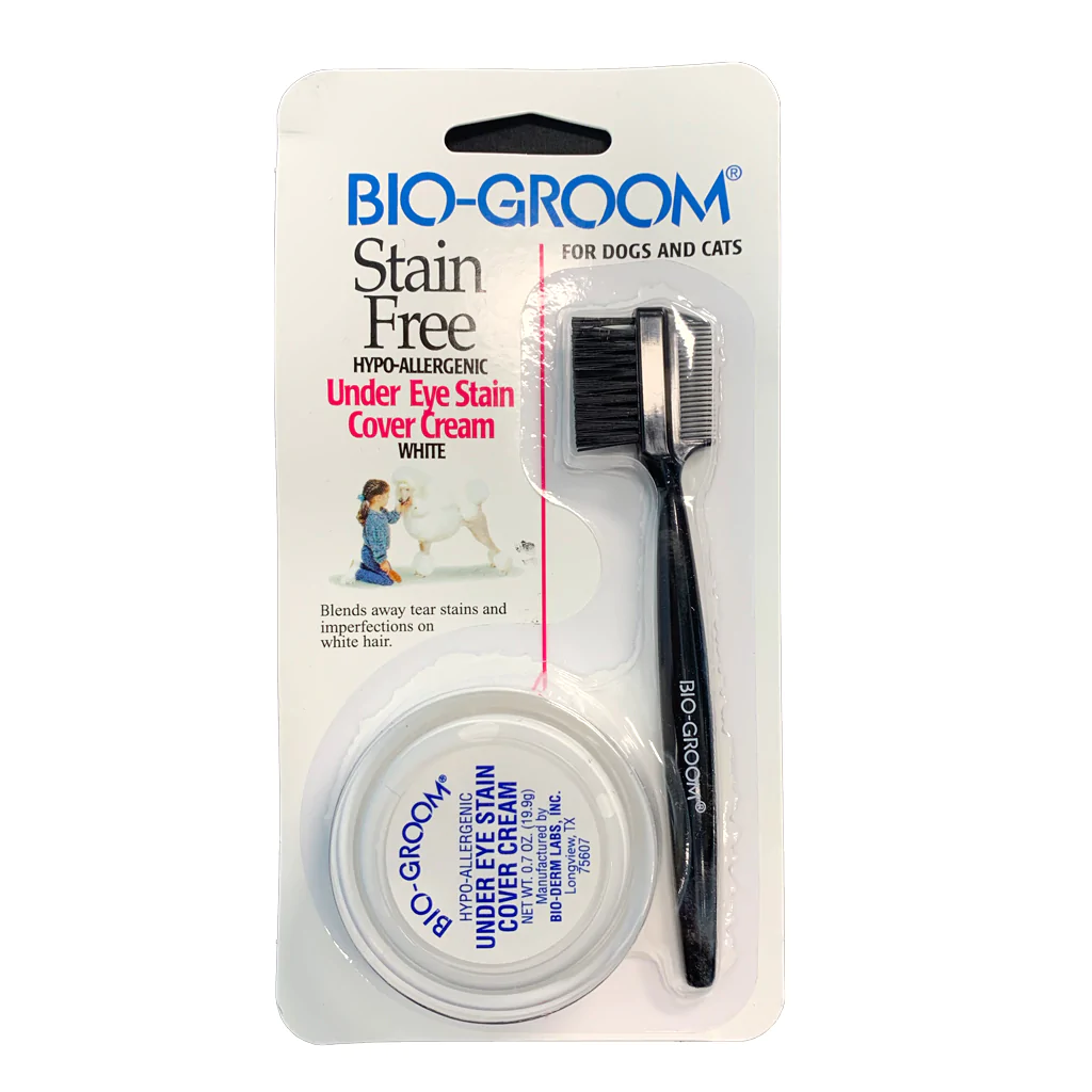 Bio Groom stain free, Oogverzorging cover voor traanstrepen