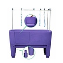 Kunststof bad Doggy Groom purple