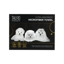 TPL microfiber towel 80x160 cm with Pom. Maltese and bichon