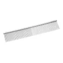 Comb TAURO PRO LINE, metallic, sparse and dense teeth L 24,5cm.