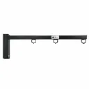 Enkele Tafelbeugel King Radius Zwart per 2 stuks